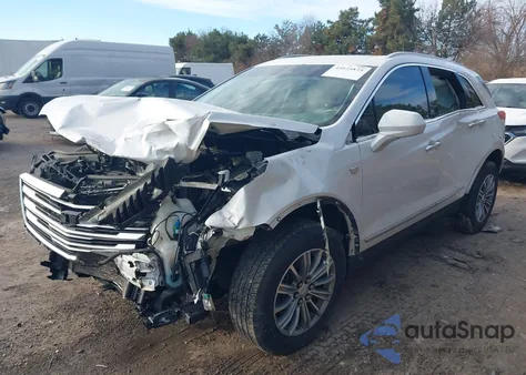2017 Cadillac Xt5 Luxury z USA, uszkodzony, nr VIN 1GYKNBRS7HZ209182